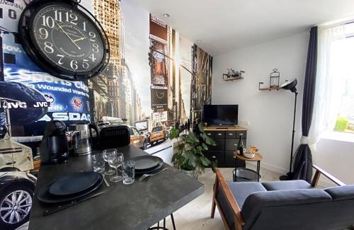 Pont-l'Abbe Apartamento | Le petit atelier - Studio - WIFI - Coeur de ville - Parking
