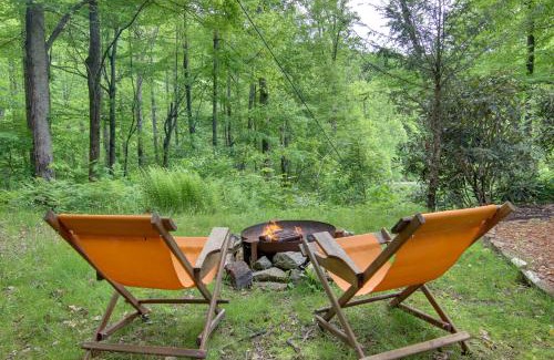 Black Mountain Casa | Le-Petit Chalet with Fire Pit about 15 Mi to Asheville