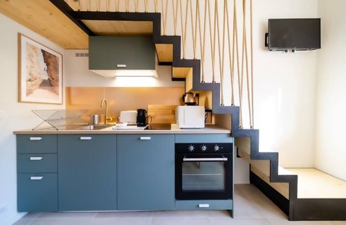 Les Poulettes Apartamento | Le petit Gratte Ciel cosy 3 pers Villeurbanne
