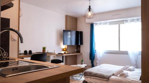 Poitiers Apartamento | Le Petit Hôtel - Superbe studio entièrement neuf