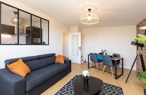 Devant-les-Ponts Apartamento | Le petit Manhattan, Metz - T2 furnished 45 m2