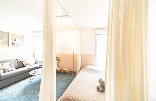 Vaise Apartamento | Le petit Montel- studio avec garage-métro Valmy