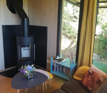 Saint-Julien-le-Petit Chalet De Esquí | Le petit paradis, mini maison,nature,confort,calme