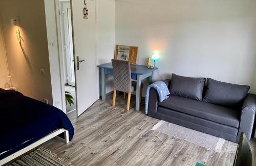 Ingwiller Apartamento | Le Pi'style(chambre,cuisine,salle d’eau,terrasse)