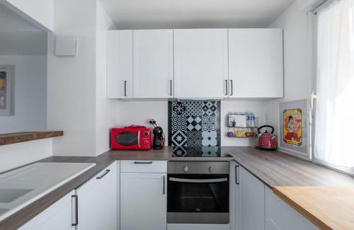 Bobigny Apartamento | Le Picasso - Métro 5, terrasse, très calme