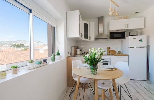 Mazargues Apartamento | Le Pitchoun - Una Habitación Piso, Capacidad 2