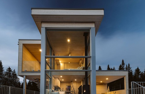 Lac Beauport Chalet De Esquí | Le QUARTZ - Panoramic mountain views near Quebec City