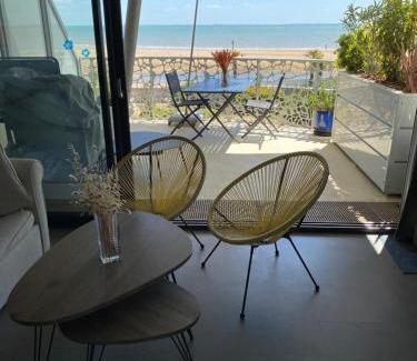 La Tranche-sur-Mer Apartamento | Le Rêve, les pieds dans l'eau, face à l'Ile de Ré