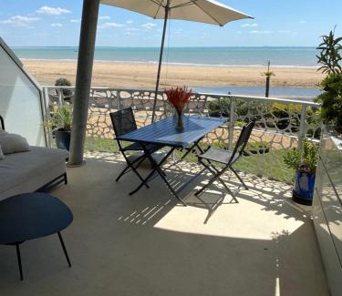 La Tranche-sur-Mer Apartamento | Le Rêve, les pieds dans l'eau, face à l'Ile de Ré