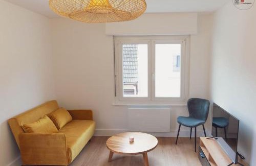 Schiltigheim Apartamento | Le reflet chic - 2 pièces neuf - quartier calme à 5 min de Strasbourg