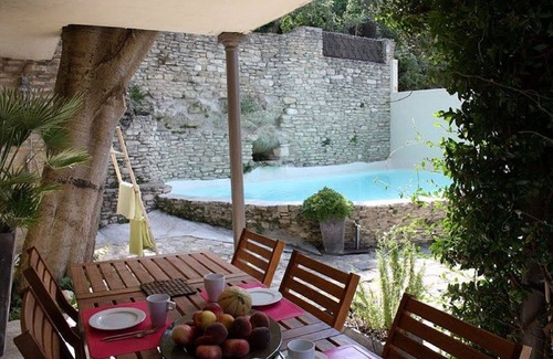 Fontaine-de-Vaucluse Cabaña | Le refugio - Un gran alquiler de vacaciones en Fontaine de Vaucluse cerca del Luberon