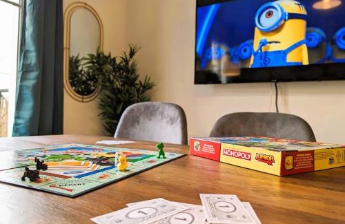 Bailly-Romainvilliers Apartamento | Le Repaire - 10min Disney - Familial - Centre Ville