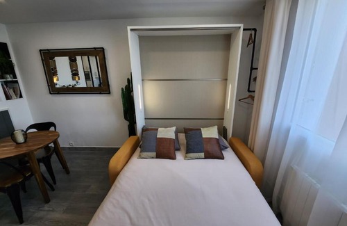 Houlgate Apartamento | Le Repère - Studio avec vue mer 2 pers