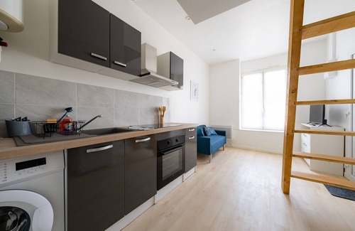 Doullens Apartamento | Le Repos Doullenais - Studio pour 2 personnes
