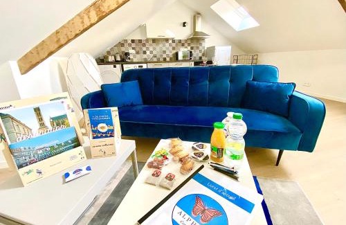 Limoges Apartamento | Le Ronsard, intime et spacieux