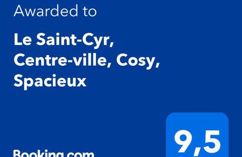 Issoudun Apartamento | Le Saint-Cyr, Centre-ville, Cosy, Spacieux