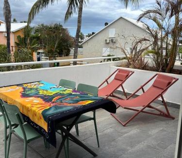 La Saline Les Bains Apartamento | Le Santal à 3mn à pied du lagon