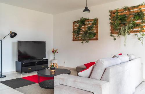 Lingolsheim Apartamento | Le Solaris 3 chambres avec 2 grands lits et 3 simples