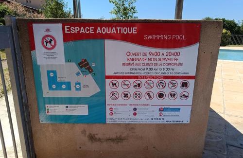 Azille Apartamento | Le soleil d Eugènie appartement dans résidence avec Piscine commune près de Carcassonne