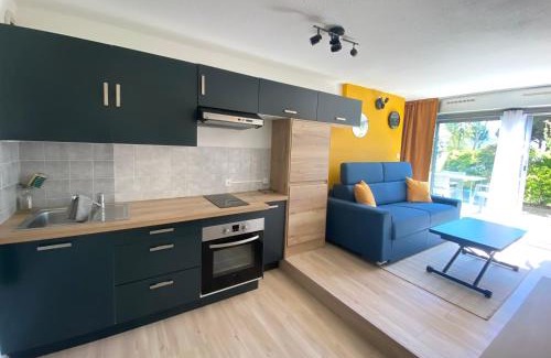 La Petite Motte Apartamento | LE SOUEHLA APPART - Piscine Wifi Parking résidence les Sables D'or - La Grande Motte