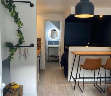 Eyrans Apartamento | Le Studio bleu à 10 min de Blaye - climatisé