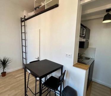 Saint - Aubin - Dupuy Apartamento | Le studio Cygne Blanc hypercentre rue Riquet