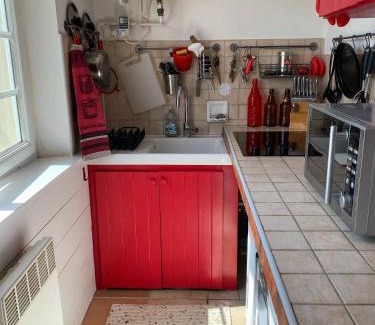 Vieux-Boucau-les-Bains Apartamento | Le Studio Rouge de la Gare