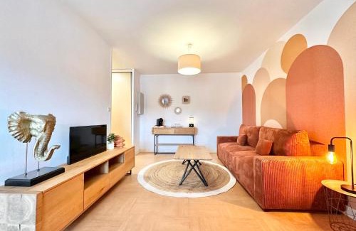 Mont-de-Marsan Apartamento | Le Terrazzo - Élégant - Centre - Balcon - Lumineux