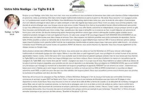 Allaire Cama Y Desayuno | Le Tigîte B&B - Suite d'hôtes avec entrée privée, petit-déj autonome et linge fourni, lit Queen size et canapé BZ