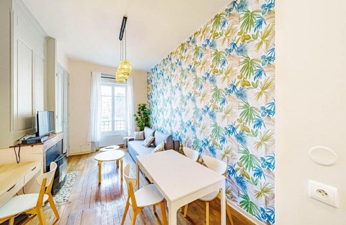Republique - Tolstoi Apartamento | Le Tolstoï charmant 4 pers Villeurbanne