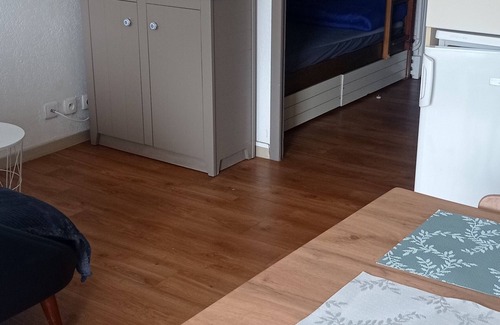 Le Touquet-Paris-Plage Apartamento | estudio cabina 1 amueblado 4 personas con estacionamiento - triángulo dorado