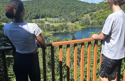 Saint-Faustin-Lac-Carre Chalet De Esquí | Le Tranquille - Magnificent view - SPA and Billiards