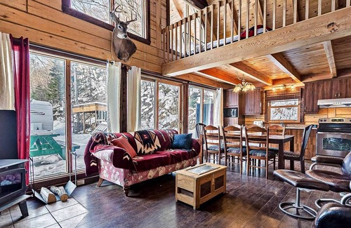 L'Ange-Gardien Chalet De Esquí | Le Trappeur ✦ Nature Immersion ☼