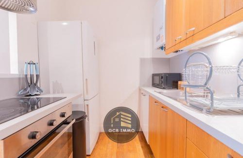 Grenoble City Centre Apartamento | Le Viallet - 3 chambres centre ville - Clim-proche gare