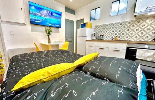 Villeneuve-sur-Yonne Apartamento | Le Zeste, centre parking gratuit