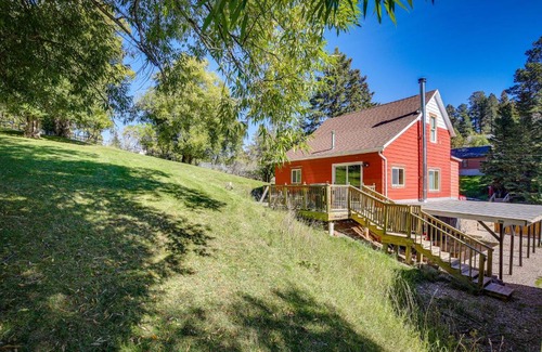 Deadwood Casa | Lead Hideaway with Fireplace, Grill and Deck!