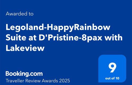 Medini Apartamento | Legoland-HappyRainbow Suite at D'Pristine-8pax with Lakeview