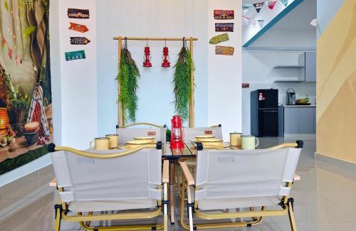 Kampung Bukit Merbah Apartamento | Leisure Home - 7pax Camping Theme
