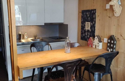 Plan Peisey Apartamento | Hermoso estudio delante de Paradiski con toallas incluidas