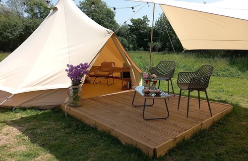 Ploumilliau Cabina | Les Atypiques de Kergomar, Tente Bell Glamping