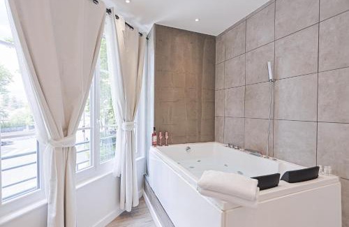 Villette Gare Apartamento | LES BULLES DE MONA - Chic - Spa - Clim