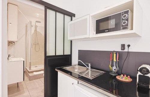 Villette Gare Apartamento | LES BULLES DE MONA - Chic - Spa - Clim