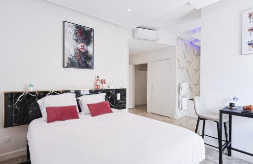 Villette Gare Apartamento | LES BULLES DE MONA - Lila - Spa - Clim