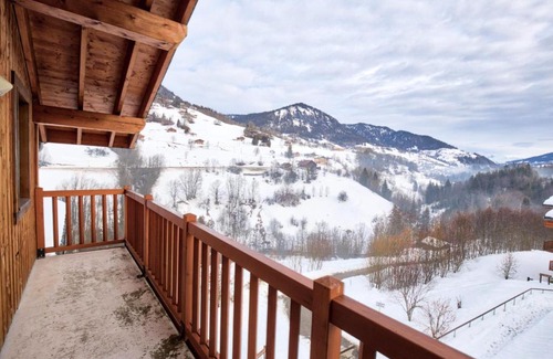 Flumet Apartamento | Les Chalets Des Evettes - Appartement dans une résidence avec piscine au pied des pistes MAE-3264