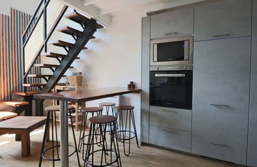 La Bourboule Apartamento | Apartamento 'Les Chatons - Gl' con vistas a la montaña y Wi-Fi