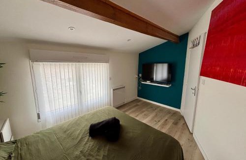 Barzan Apartamento | Les Flots de Barzan Appartement atypique avec vue mer