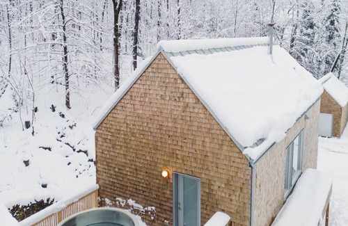 Orford Chalet De Esquí | Les Frères Tino - Chalet à Louer - Orford - Spa - Ski in & Ski out !