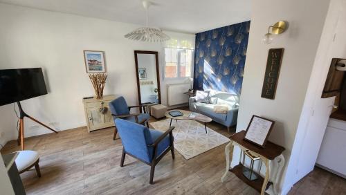 Saint-Leu Apartamento | Les Hortensias Roses Duplex