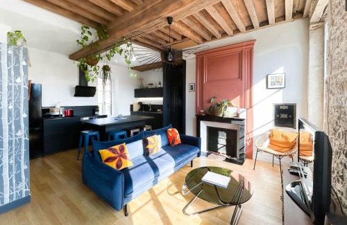 Faubourg-Raines Apartamento | Les Jardins de La Cité 60m2 et parking gratuit