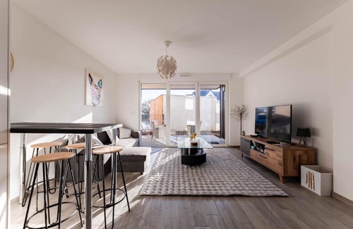 Colmar Apartamento | Les Jardins de la Semm - Parking et Jardin